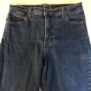 NYDJ Jeans Size 10P Bootcut Dark Wash Blue